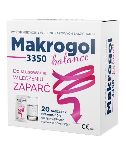Makrogole 3350 balance, saszetki, 20 sztuk